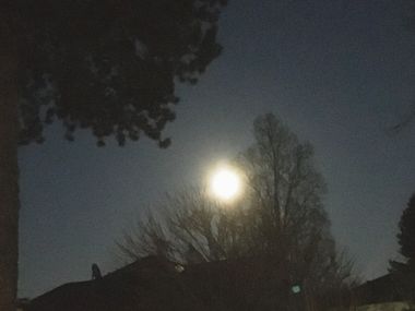 Mond am Nachthimmel